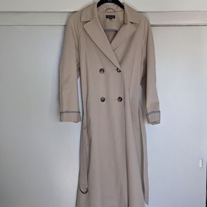 Topshop Tan Trench Coat